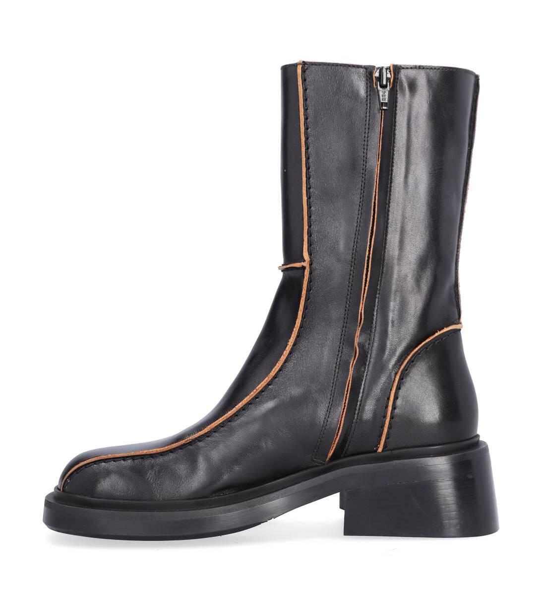 B1190 Kontrast støvler - Black Redwood 700